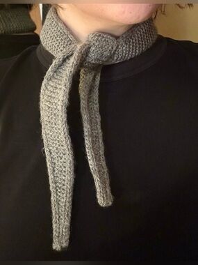 grey sophie scarf